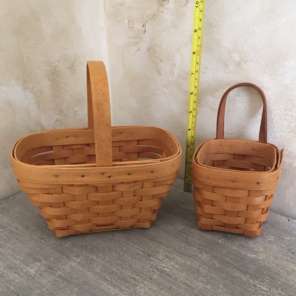 Set of 2 Longaberger Baskets